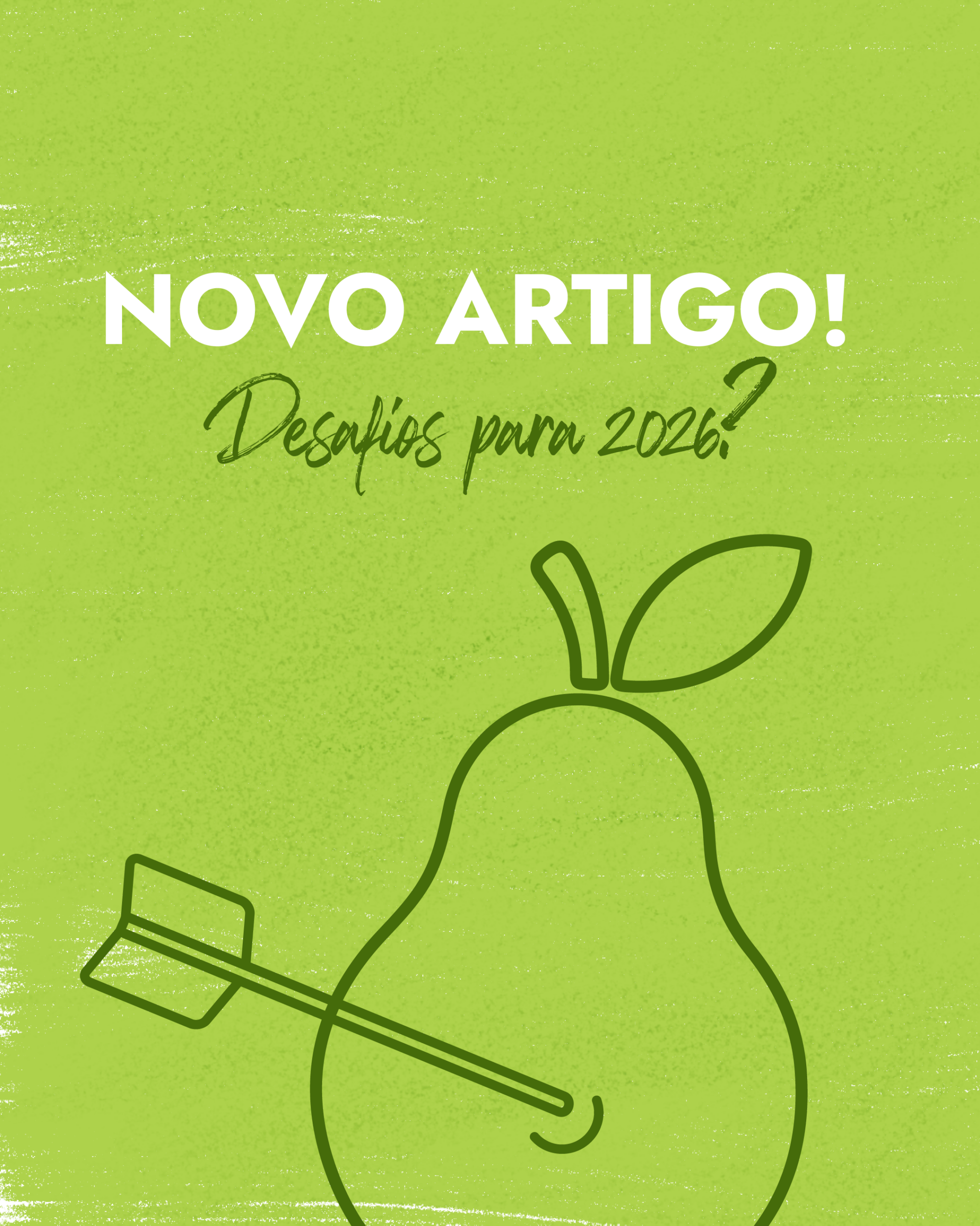 Desafios para 2026? O desafio produtivo.